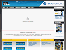 Tablet Screenshot of idealindustries.co.uk
